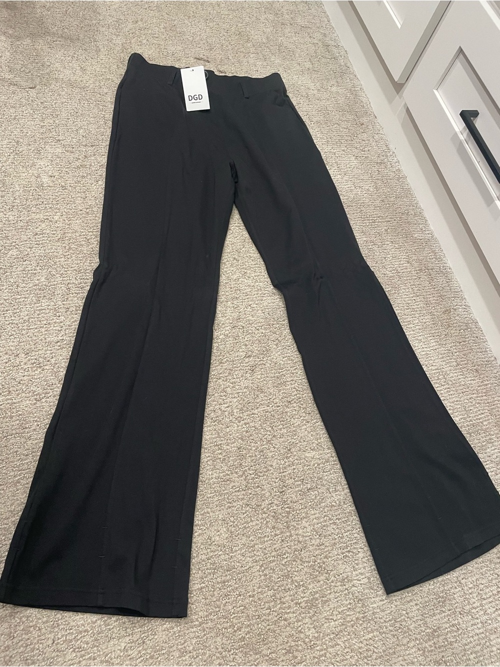 Women's Black Flared Pants